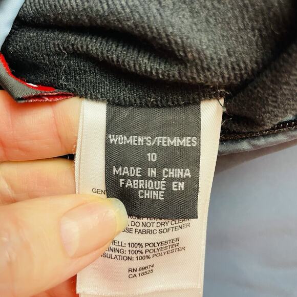 Mountain Hardware Primaloft Jacket Womens 10 Blue Reversible Quilted Outdoor - Picture 5 of 16